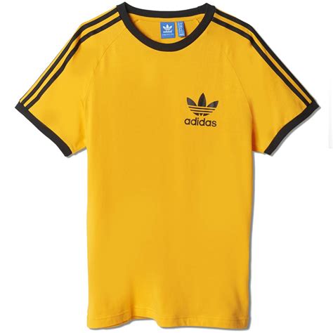 Gelbe adidas T